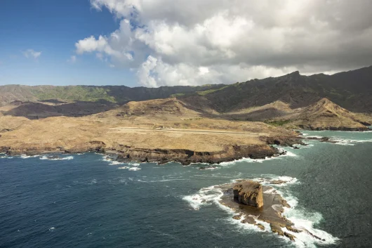 Ua Huka from the sky © Grégoire Le Bacon