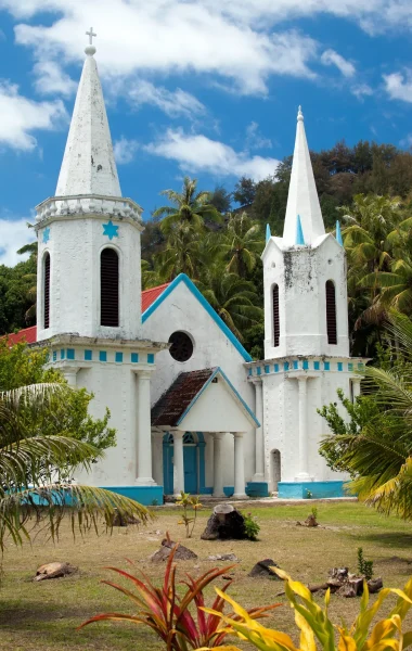 Notre Dame de la Paix church in Akamaru © Philippe Bacchet