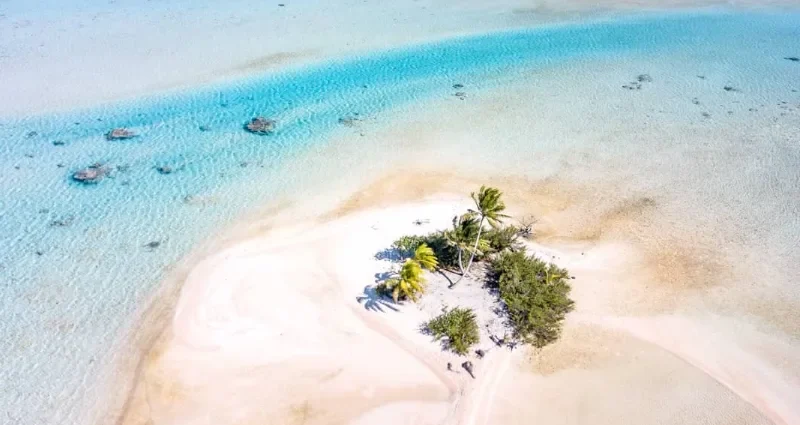 Vue sur un motu à Fakarava © Tahiti Tourisme