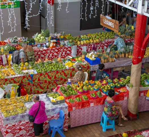 Marché de Papeete © Massimiliano Cinà