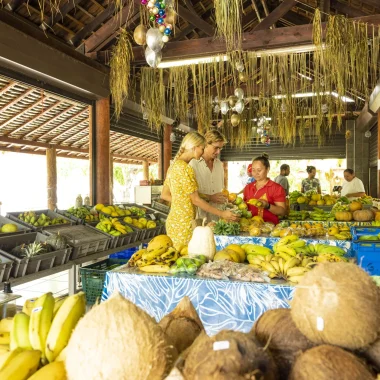 Market place in Nuku Hiva © Grégoire Le Bacon